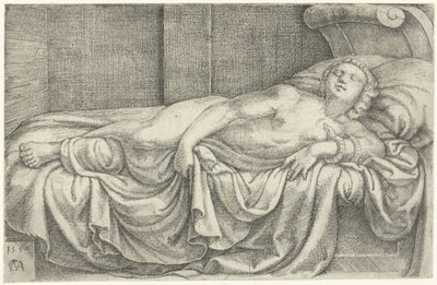 Tod der Kleopatra von Cornelis Massijs