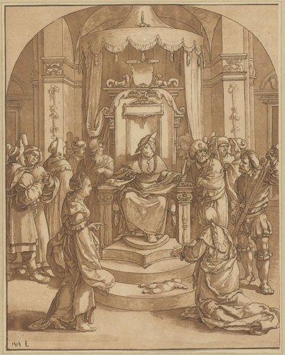Das Urteil Salomos von Cornelis Ploos van Amstel