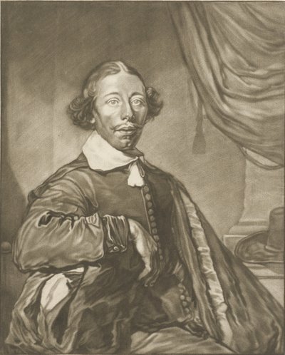 Porträt eines Mannes von Cornelis Ploos van Amstel