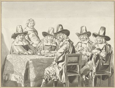 Regenten des Waisenhauses in Haarlem von Cornelis Ploos van Amstel