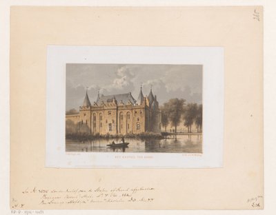 Schloss von Gouda von Cornelis Springer