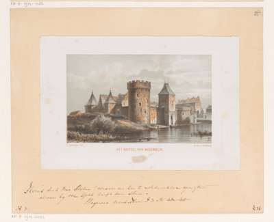 Schloss von Medemblik von Cornelis Springer