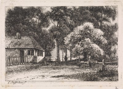 Haus zwischen Bäumen (Fünfte Suite) von Cornelis Steffelaar