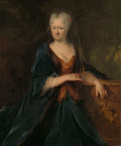 Porträt von Louise Christina Trip von Cornelis Troost