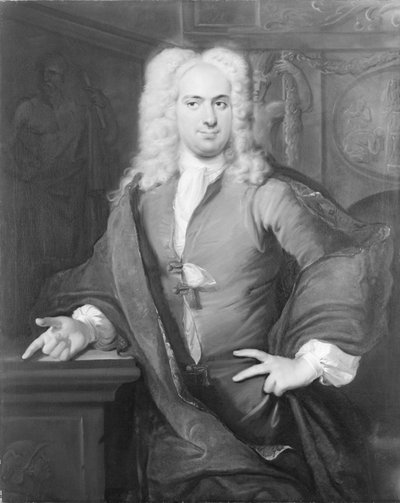 Porträt eines Mannes von Cornelis Troost