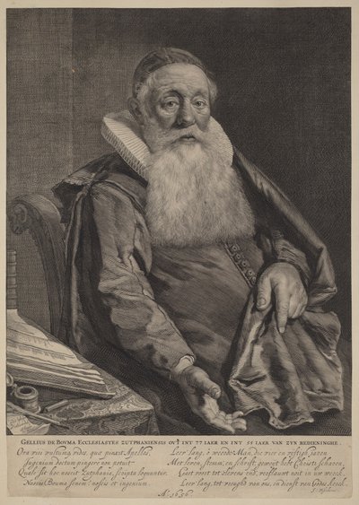 Gellius de Bouma von Cornelis Visscher