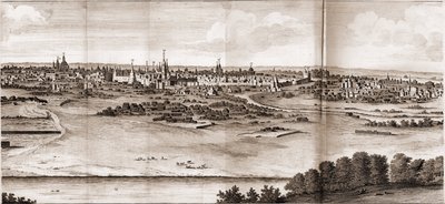 Moskau aus: Voyages par la Moscovie, en Perse, et aux Index orientales von Cornelis de Bruijn
