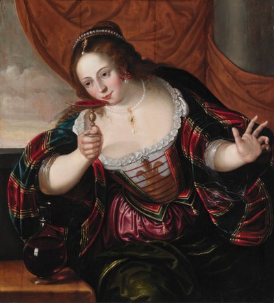 Porträt einer Dame von Cornelis de Vos
