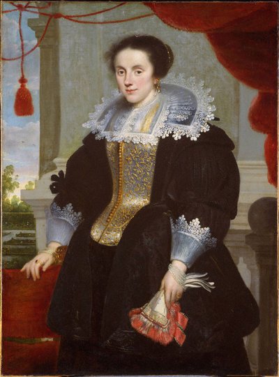 Porträt einer Dame von Cornelis de Vos