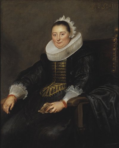 Porträt einer mittelalten Frau von Cornelis de Vos