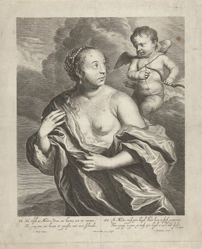 Venus und Cupido von Cornelis van Dalen (II)