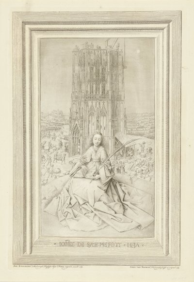 Heilige Barbara von Cornelis van Noorde