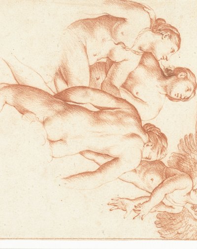Amor und die drei Grazien von Cornelis van Poelenburch