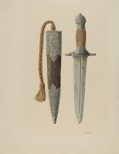 Dolch und Scheide von Cornelius Christoffels