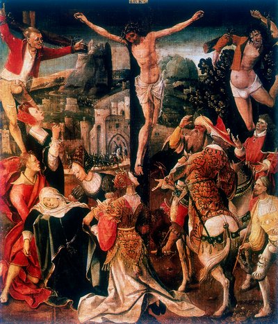 Kalvarienberg von Cornelius Engebrechtsz