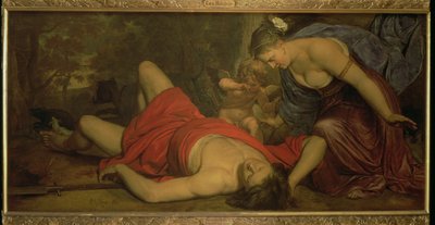 Venus weint über den Tod von Adonis von Cornelius Holsteyn