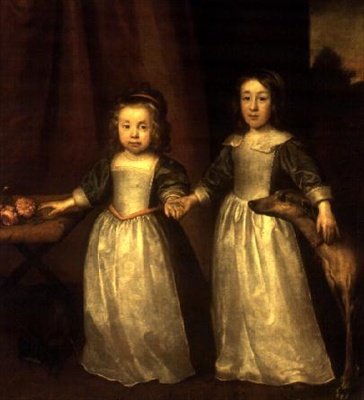 Porträt von zwei Kindern von Cornelius Janssen van Ceulen