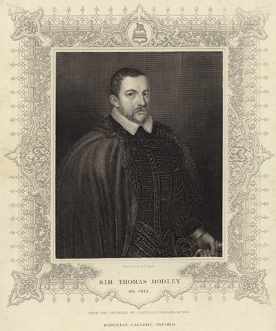 Sir Thomas Bodley von Cornelius Janssen van Ceulen