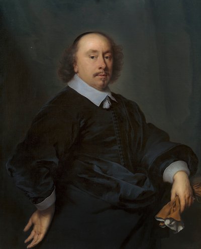 Porträt eines Mannes von Cornelius Johnson