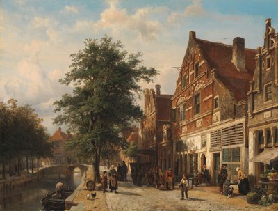 Der Zuiderhavendijk von Cornelius Springer