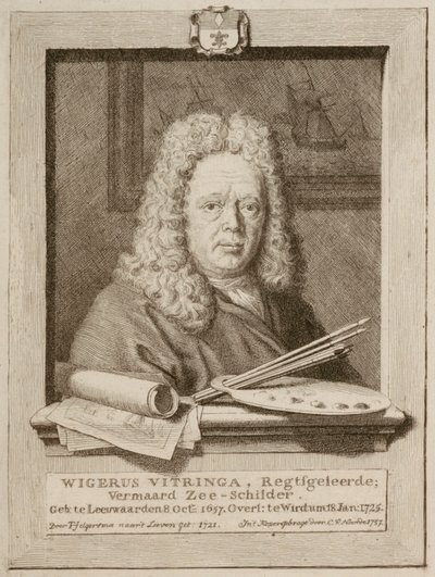 Wigerus Vitringa (1657-1721) von Cornelius van Noorde