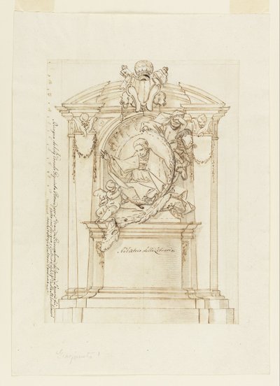 Entwurf für ein Denkmal von Corrado Giaquinto