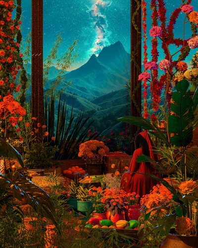 Sternenhafter Berggarten von CosmoZach