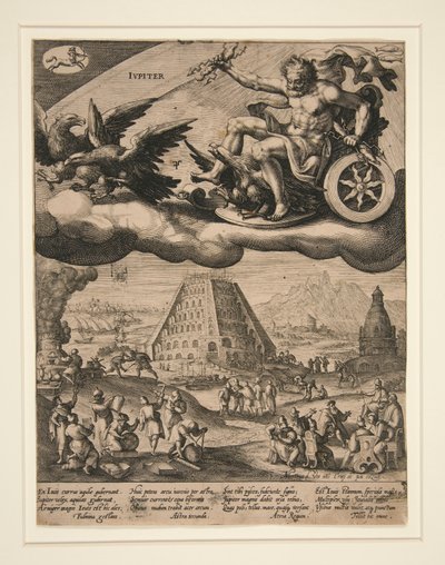Jupiter, aus der Serie Sieben Planeten von Crispijn de Passe the Elder
