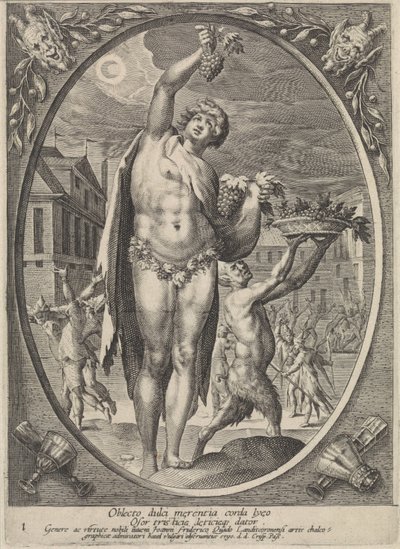 Bacchus von Crispijn van de Passe (I)