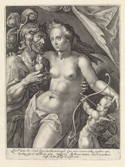 Mars und Venus von Crispijn van de Passe (I)