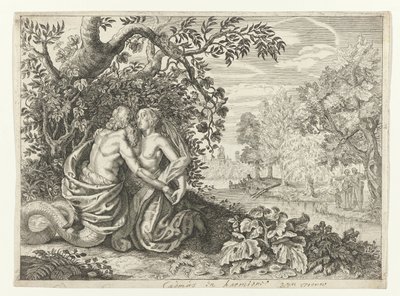 Harmonia und Kadmos von Crispijn van de Passe (II)