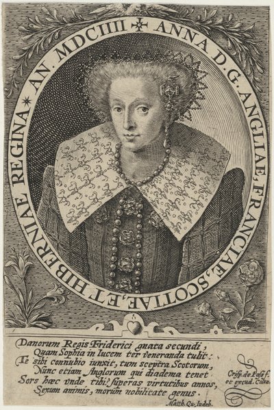 Anna von England von Crispijn van de Passe I