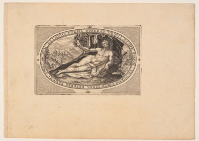 Paris, aus Götter und Göttinnen von Crispijn van de Passe I