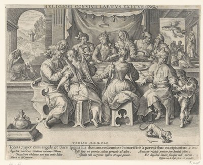 Die Rückkehr des Tobias von Crispijn van de Passe the Elder