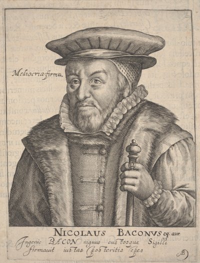 Nicholas Bacon von Crispin I de Passe