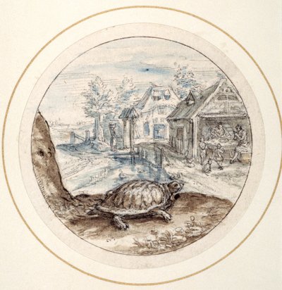 Schildkröte, frühes 17. Jahrhundert von Crispin I de Passe