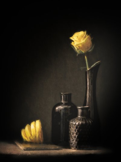 Elegante Rose und Zitrone von Cristiano Giani