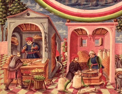 Ms Lat 209 fol.6v Jupiter (Detail) von Cristoforo De Predis
