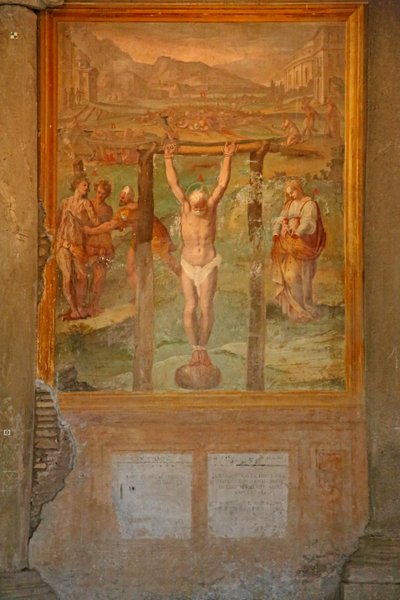 Märtyrertod und Verstümmelung verschiedener Heiliger von Cristoforo and Tempesta, Antonio Roncalli