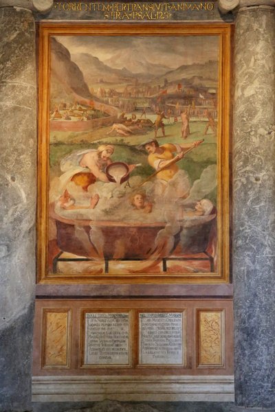Martyrium der Heiligen Vitus, Modestus und seiner Frau Crescentia von Cristoforo and Tempesta, Antonio Roncalli