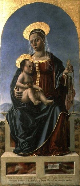 Madonna und Kind von Cristoforo da Lendinara Canozzi or Canozi