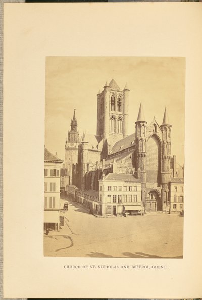 Kirche des Heiligen Nikolaus und Beffroi, Gent von Cundall and Fleming