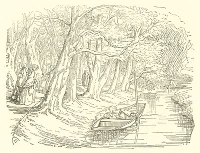 Eine Puntfahrt auf dem Cherwell von Cuthbert Bede