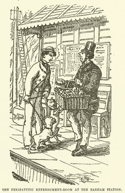 Illustration für Kleiner Mr. Bouncer und sein Freund Verdant Green von Cuthbert Bradley