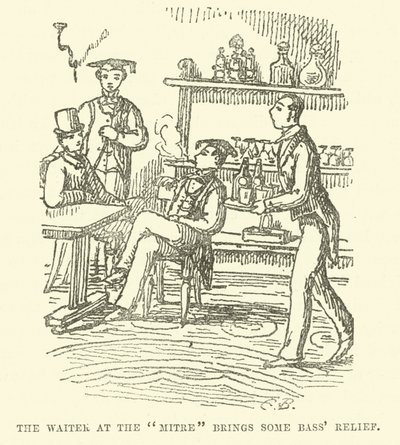 Illustration für Kleiner Mr. Bouncer und sein Freund Verdant Green von Cuthbert Bradley