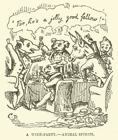 Illustration für Kleiner Mr. Bouncer und sein Freund Verdant Green von Cuthbert Bradley