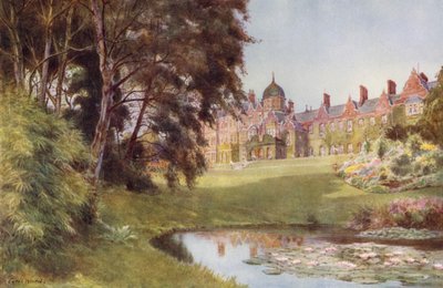 Eine Ecke des Sees, Sandringham von Cyril Ward