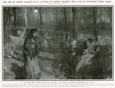 Treibgut und Strandgut von London auf Shepherd