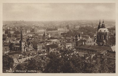 Allgemeine Ansicht von Prag von Czech Photographer