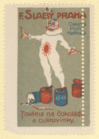F. Slaby Schokoladen- und Zuckerwarenfabrik, Prag von Czech School
